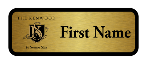 The Kenwood - Line Name Badge