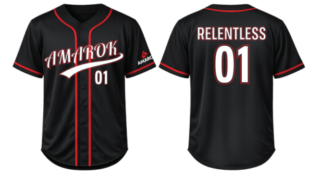 AMAROK - Button Down Baseball Jersey