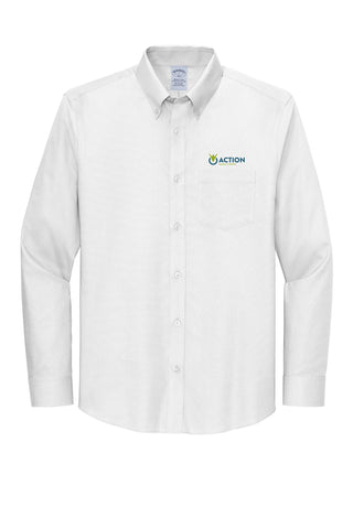 Action Seating - BB18002 Brooks Brothers® Wrinkle-Free Stretch Nailhead Shirt (ATP)
