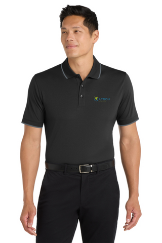 Action Seating - K111 Port Authority® Dry Zone® UV Micro-Mesh Tipped Polo