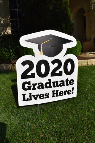 Graduation - 2020 Graduate Lives Here