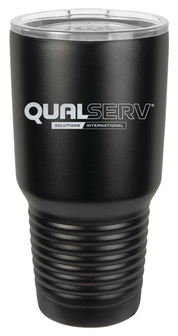 QualServ Polar Camel 30 oz. Ringneck Vacuum Insulated Tumbler w/Lid & Silver Ring