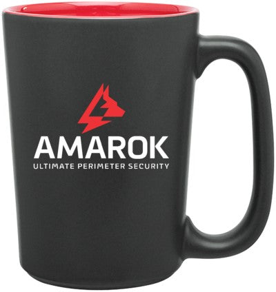 AMAROK - Black Stoneware Mug (28503)
