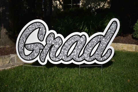 Graduation - Grad Glitter Script
