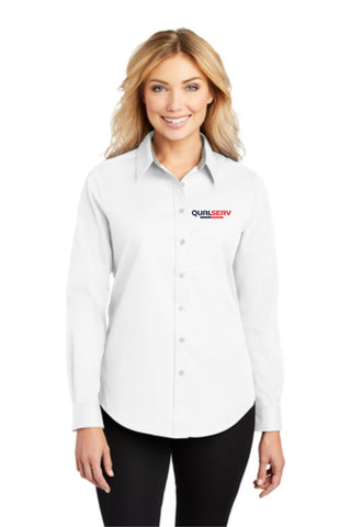 QualServ - Port Authority® Ladies Long Sleeve Easy Care Shirt (L608)