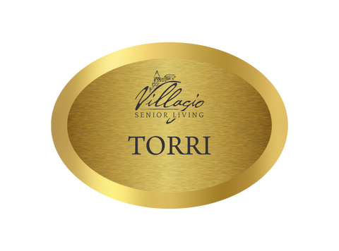 Villagio Name Badge