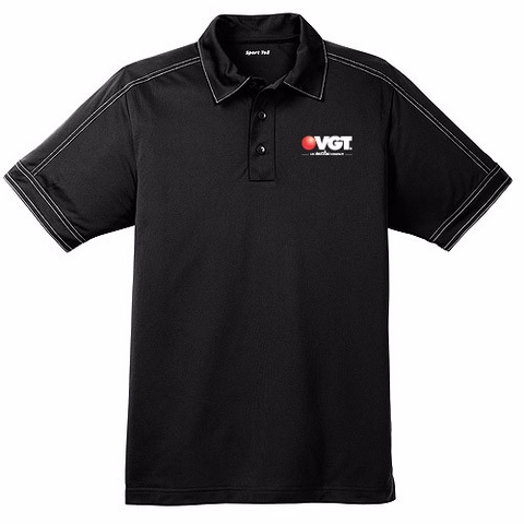 VGT Sport-Tek Contrast Stitch Micropique Sport Wick Polo Shirt  (ST659)