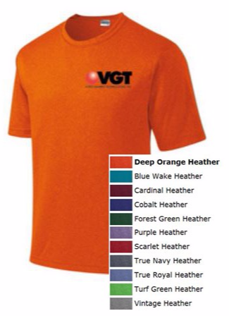 VGT Sport-Tek Heather Contender Tee Shirt  (ST360)