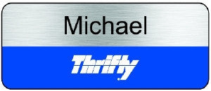 Thrifty Logo Name Badge (NB-100)