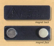 Replacement name badge magnet (minimum 5 pieces) (NB-600)